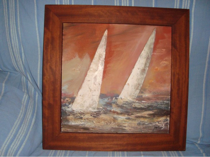 CUADRO VELEROS DE JAIME BAGUR