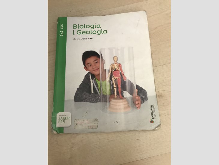 Libro  3 Eso biología íes Cardona 