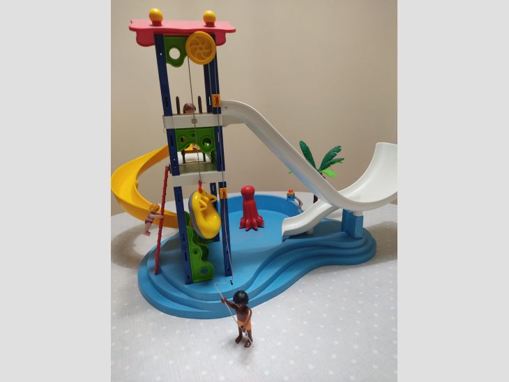 Playmobil parque acuatico con toboganes 2