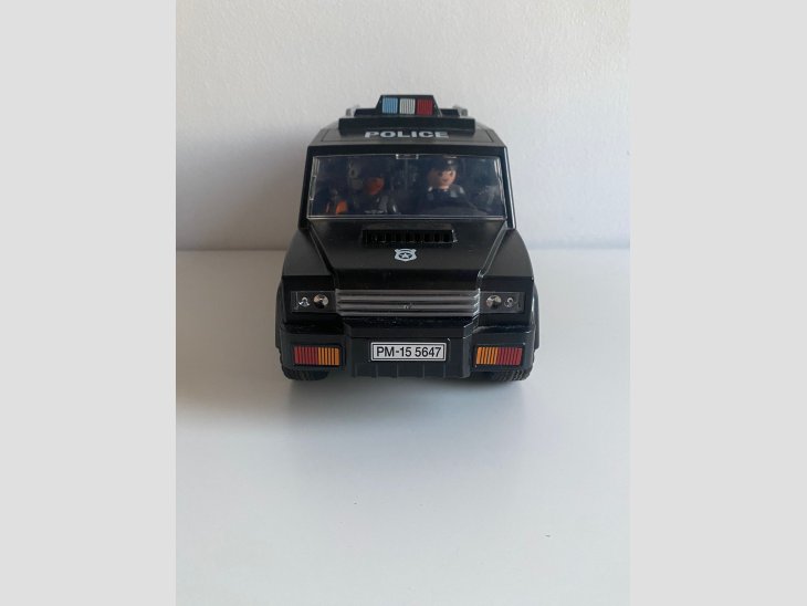 Playmobil coche todoterreno policía 3