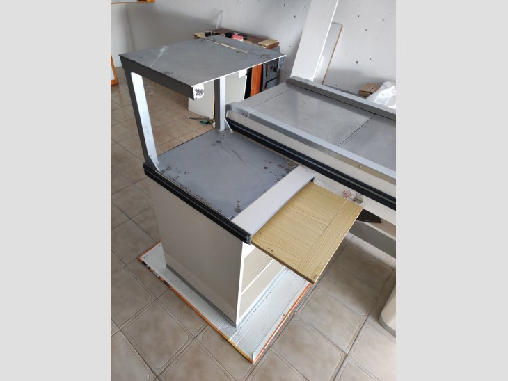 Vendo mostrador caja de supermercado 2