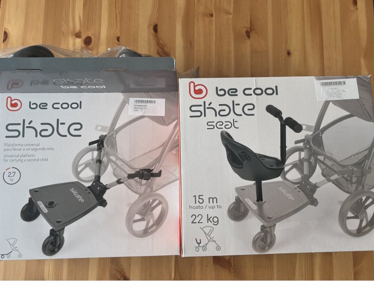 Es ven patinet amb cadireta per a cotxet Skate de Be Cool 3