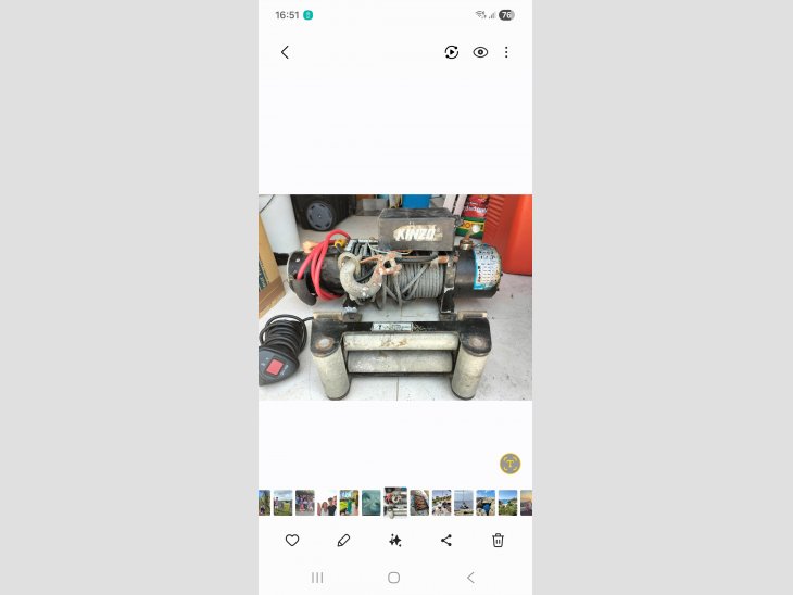 Cabestrant 6.000 kg. 12 volts