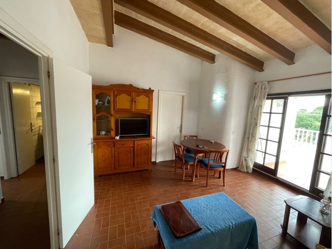 Apartamento de 3 hab. con 2 terrazas en Calan Blanes