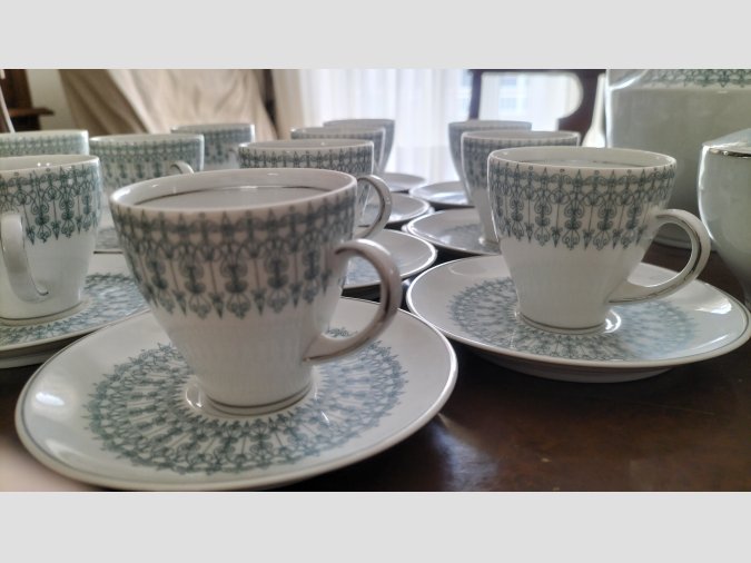 Juego de café vintage 12 servicios